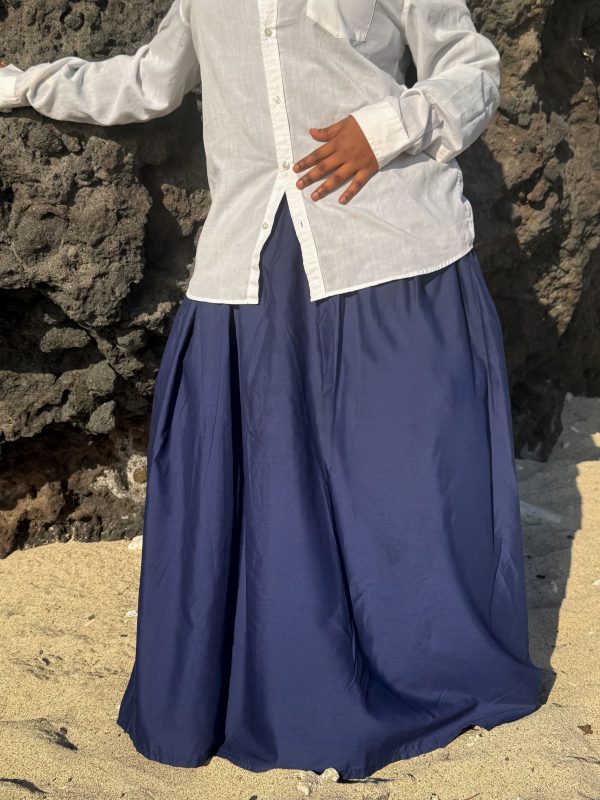 Jupe PÉVO - Bleu marine – Image 2