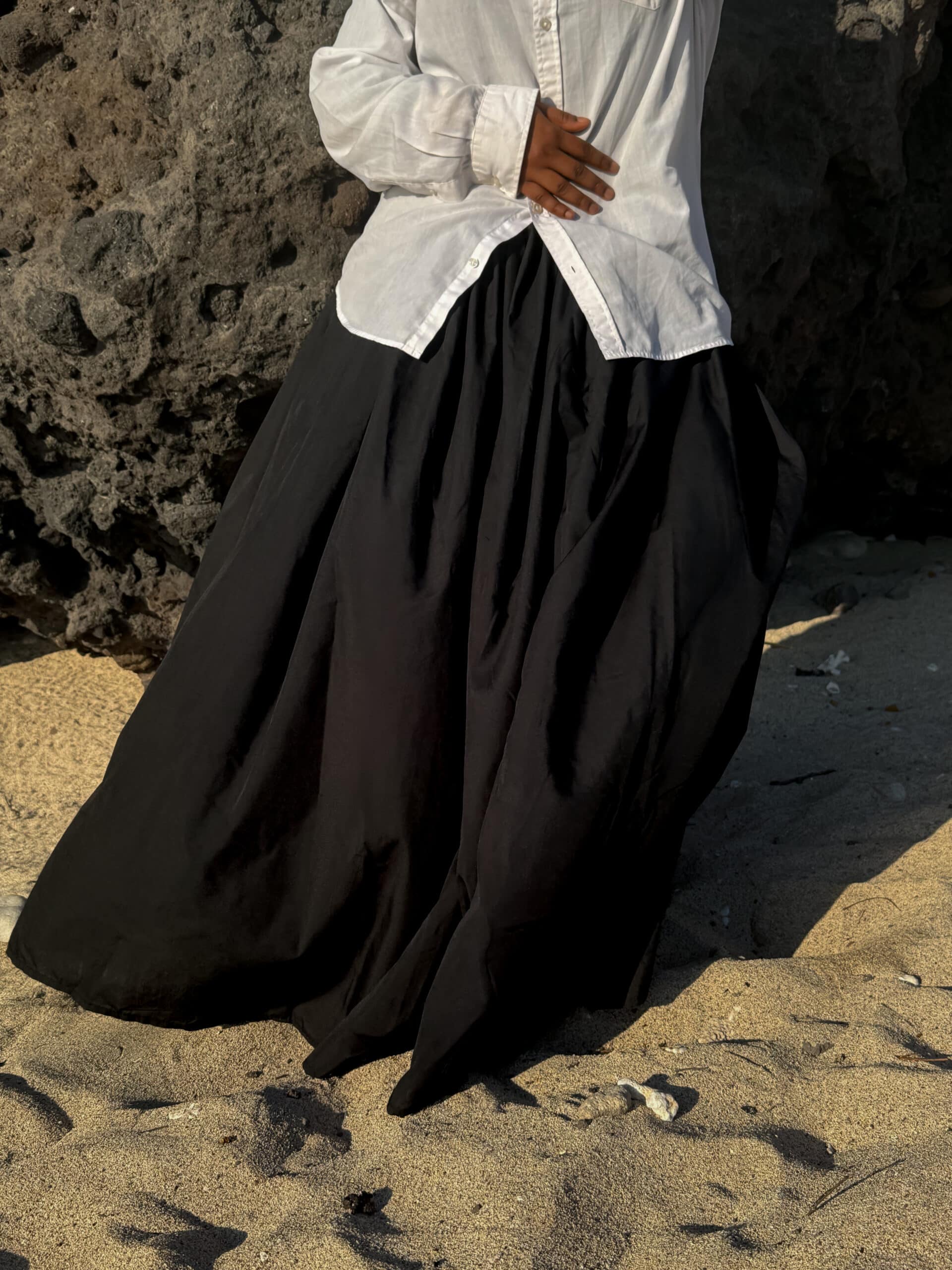 Jupe PÉVO - Noir – Image 2